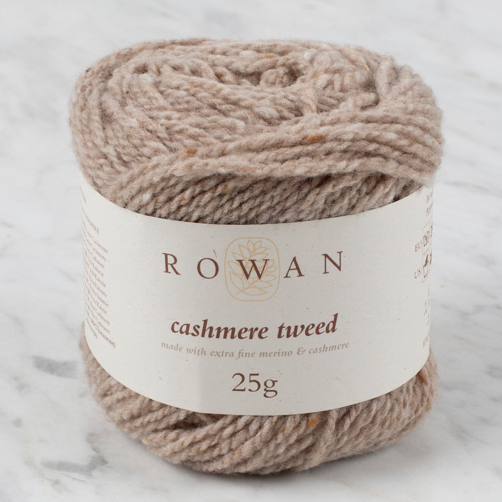 Rowan Cashmere Tweed 25gr Yarn, Oats - 1