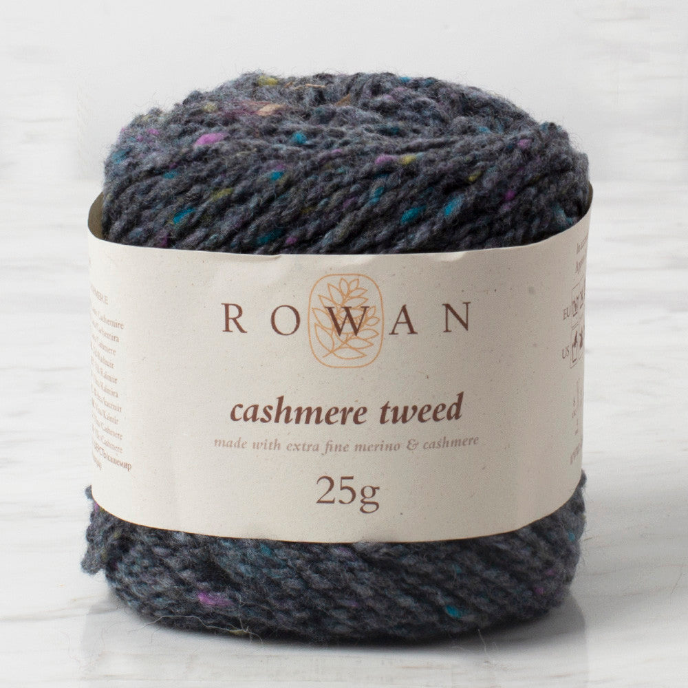 Rowan Cashmere Tweed 25gr Yarn, Granite - 3