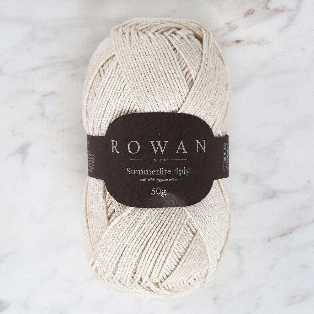 Rowan Summerlite 4Ply Yarn, Light Beige - 00437