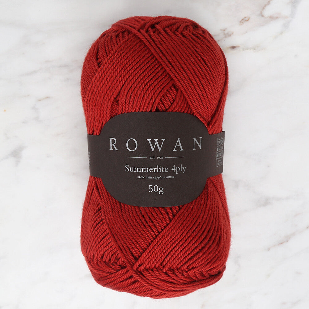 Rowan Summerlite 4Ply Yarn, Brick - 00441
