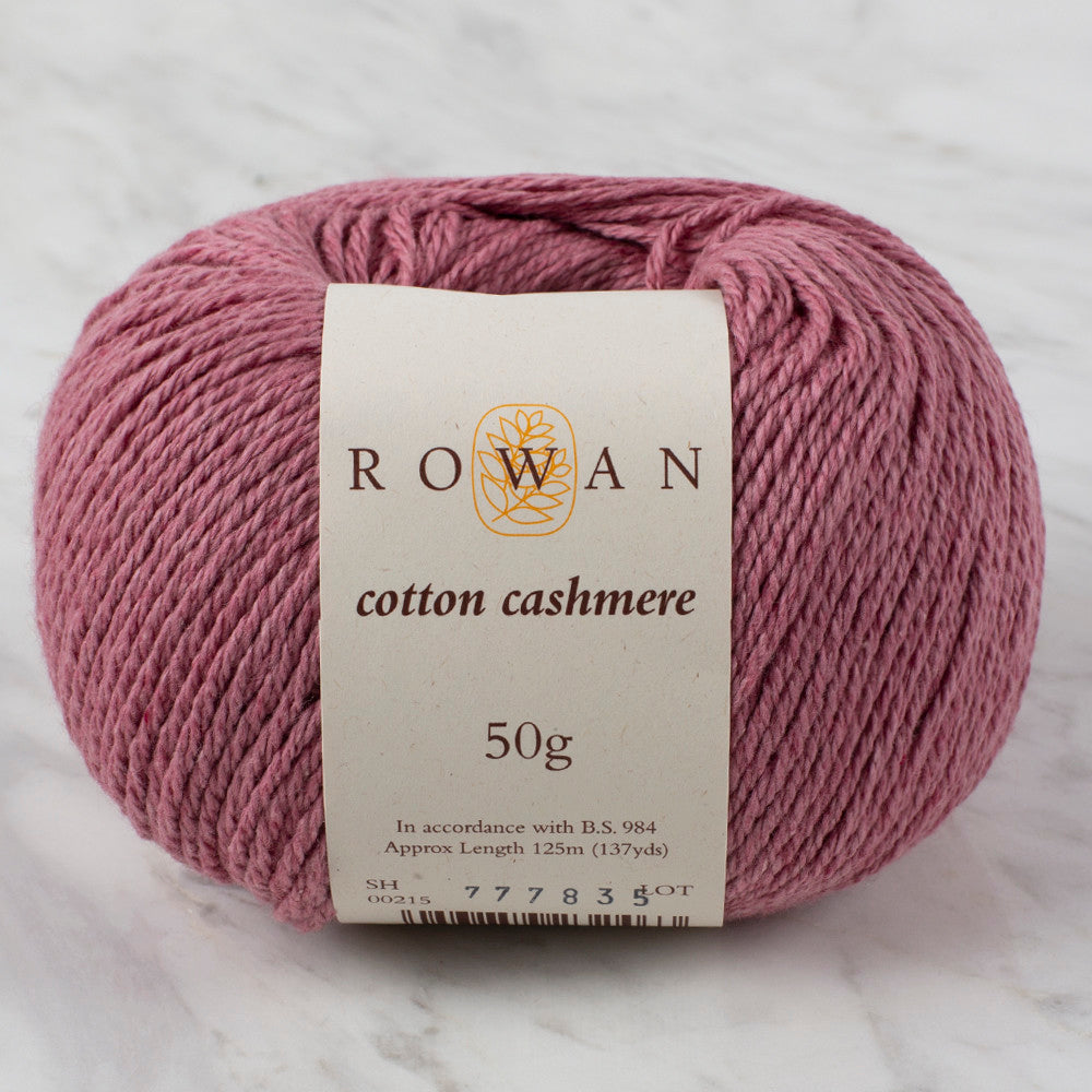 Rowan Cotton Cashmere Yarn, Cinnabar - 215