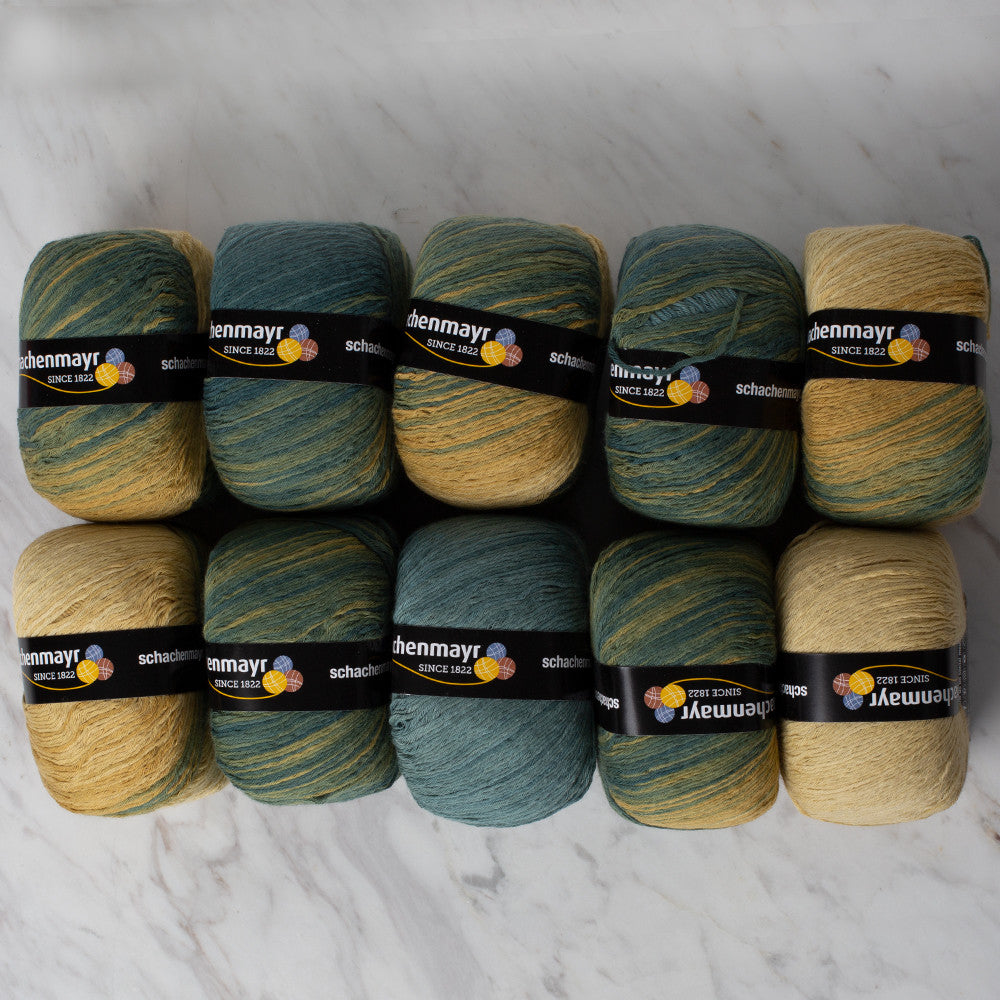 Schachenmayr Fashion Tahiti 50 gr Knitting Yarn, Variegated - 9811776 - 07692