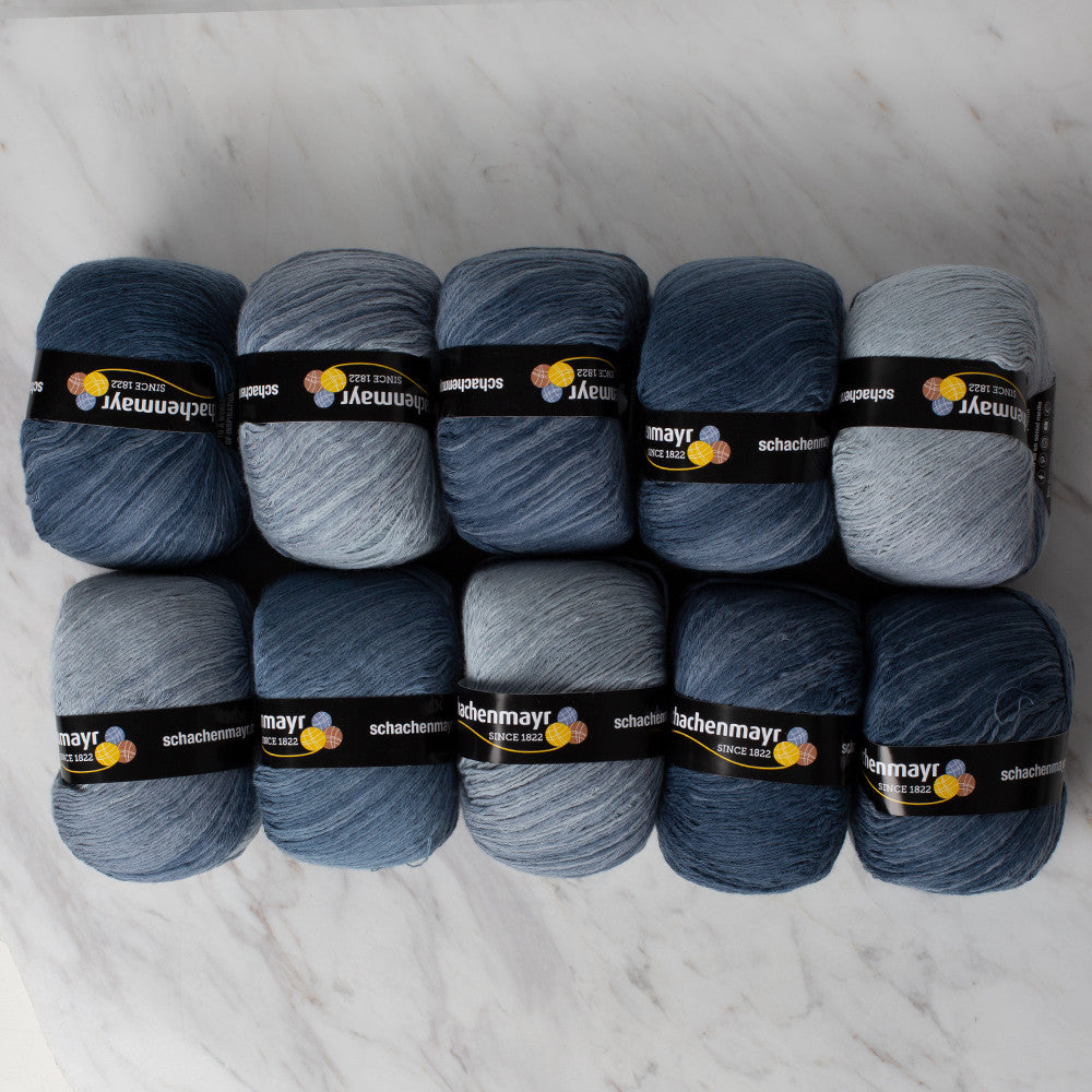 Schachenmayr Fashion Tahiti 50 gr Knitting Yarn, Variegated - 9811776 - 07693