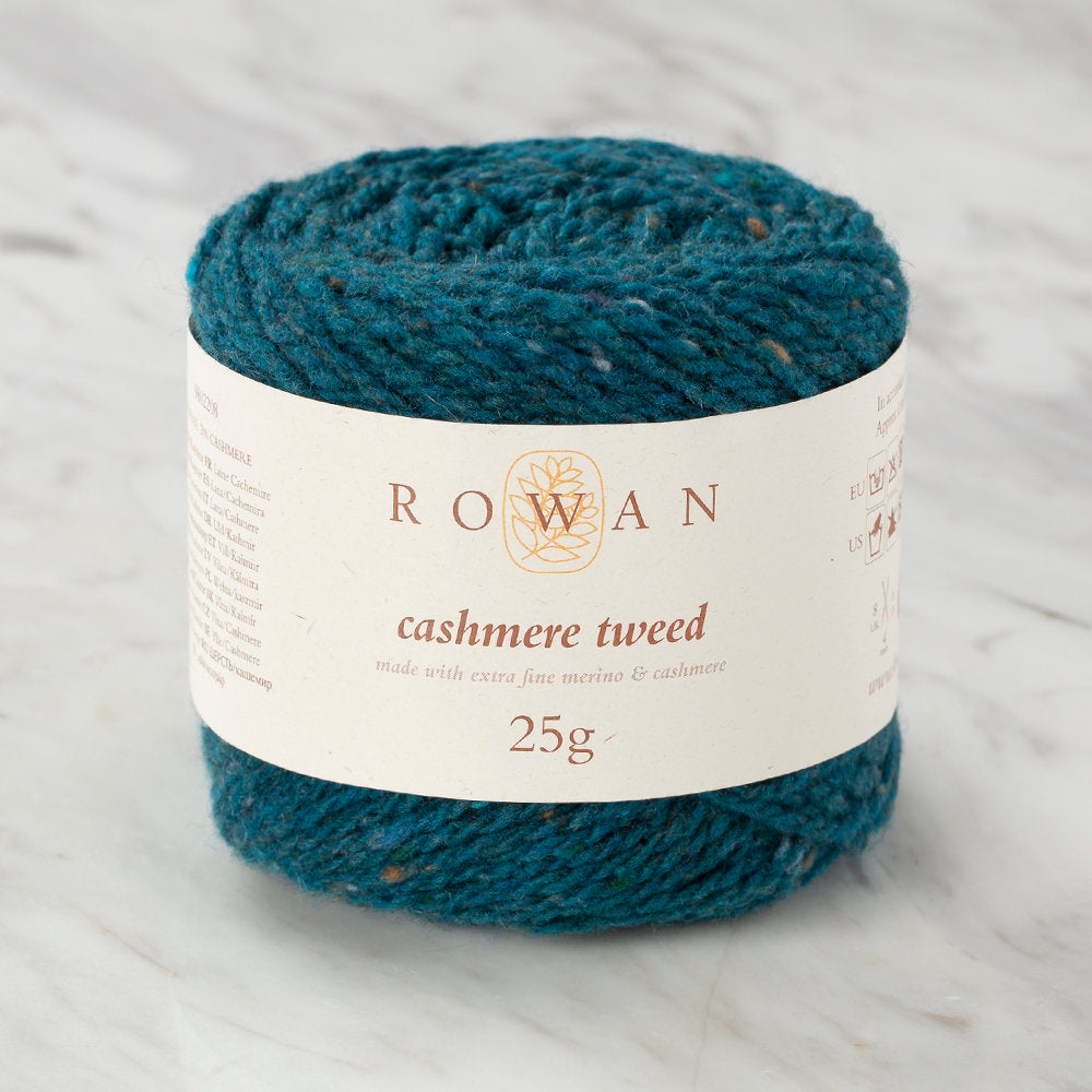Rowan Cashmere Tweed Yarn, Jade Garden - 00012