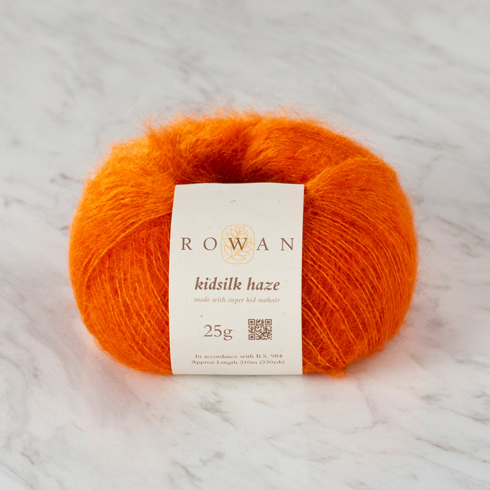 Rowan Kidsilk Haze 25g Yarn, Golden Poppy - 683 Rowan Kidsilk Haze 25g Yarn, Golden Poppy - 683