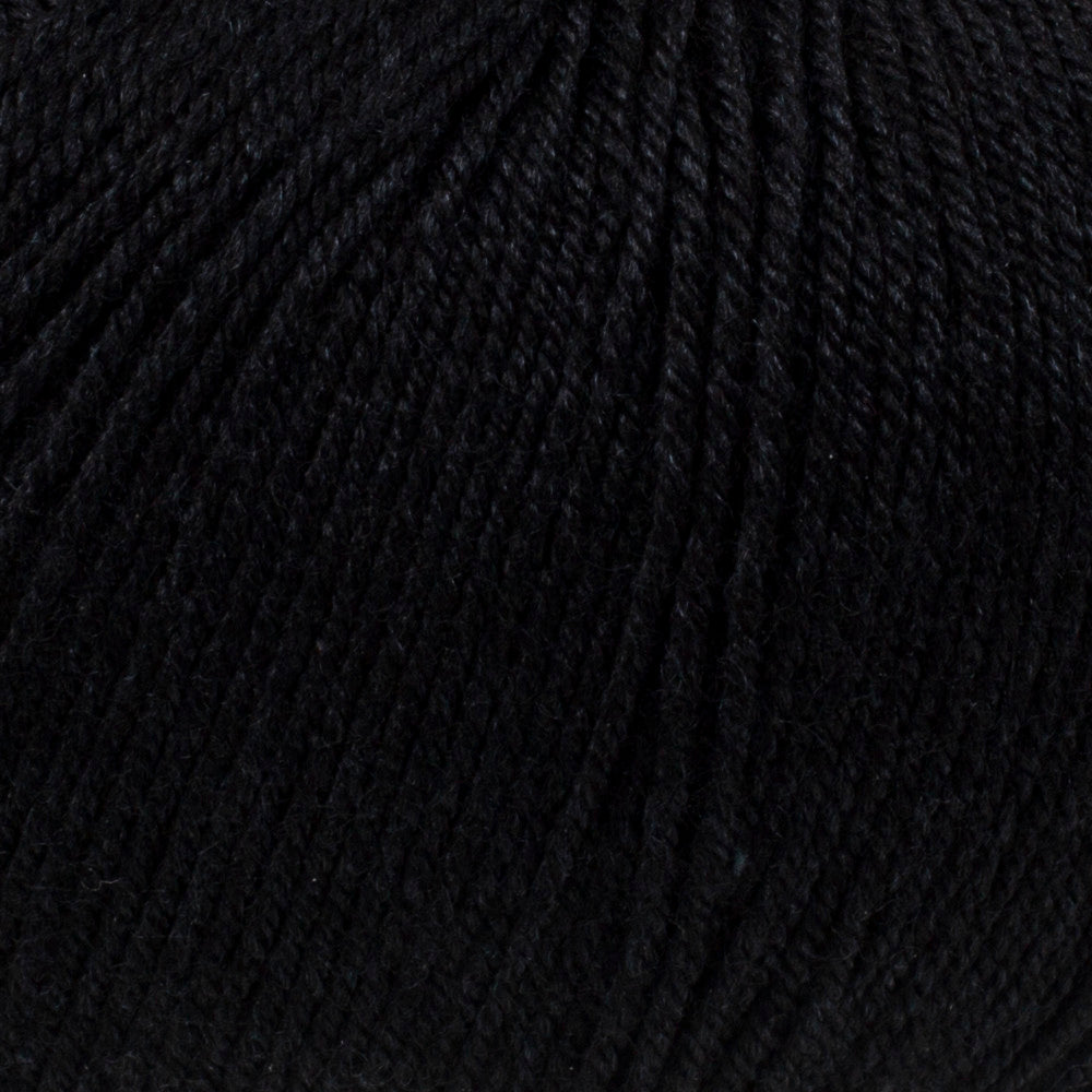 Schachenmayr Regia Premium Silk 4-ply Knitting Yarn, Black - 9801632 - 00099