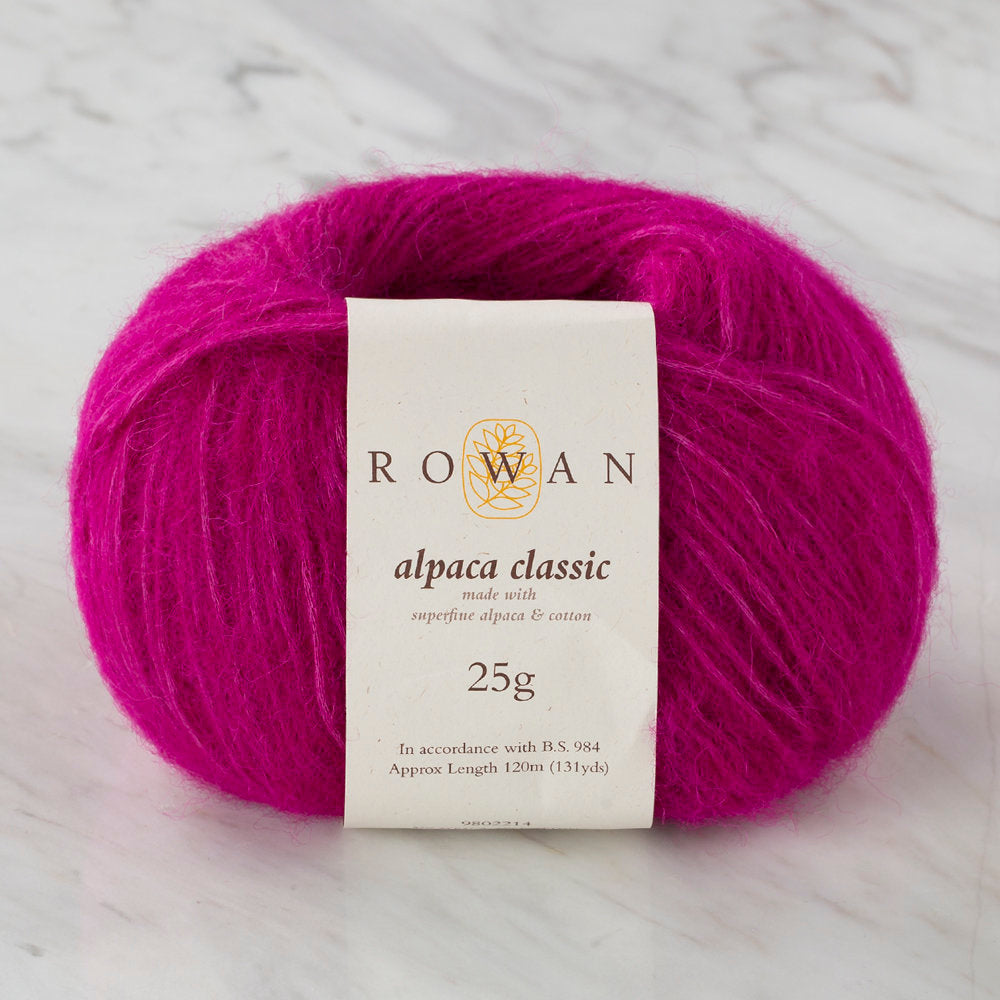 Rowan Alpaca Classic Yarn, Pink Lips - 00124