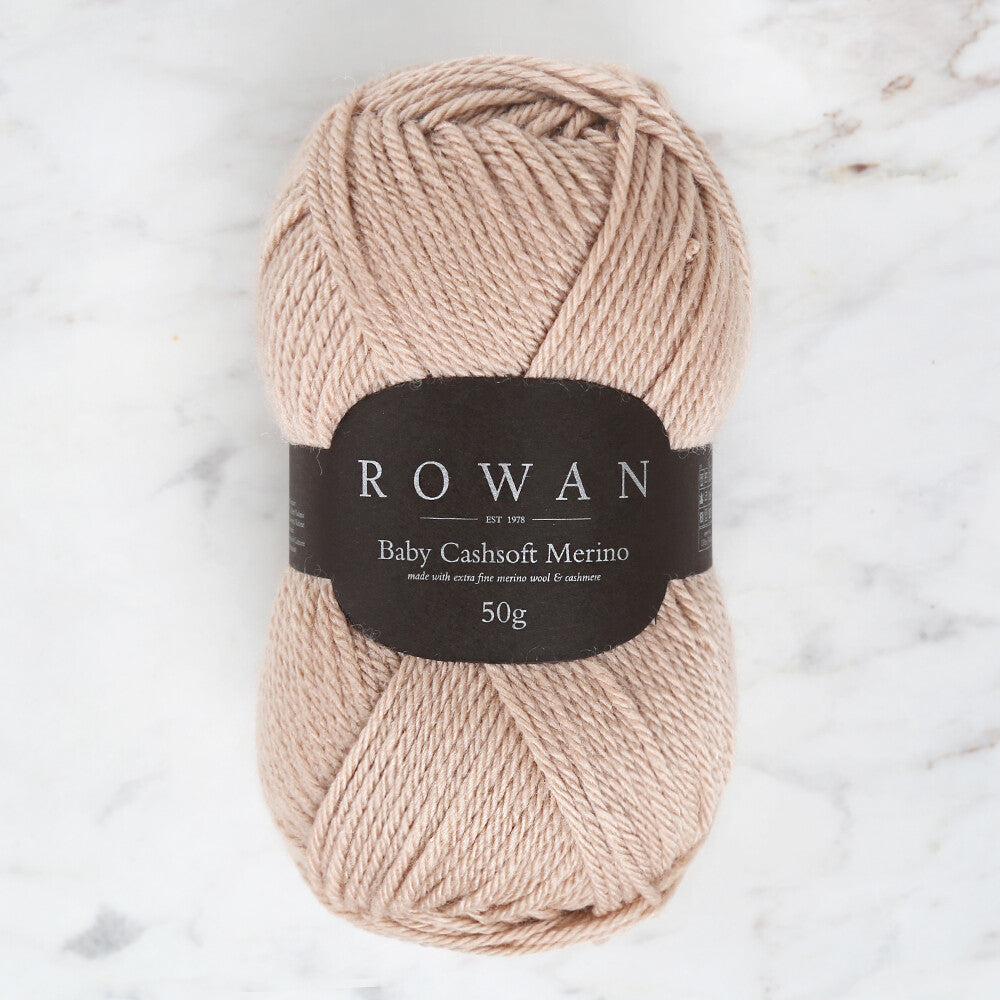 Rowan Baby Cashsoft Merino Yarn, Beige - 00103