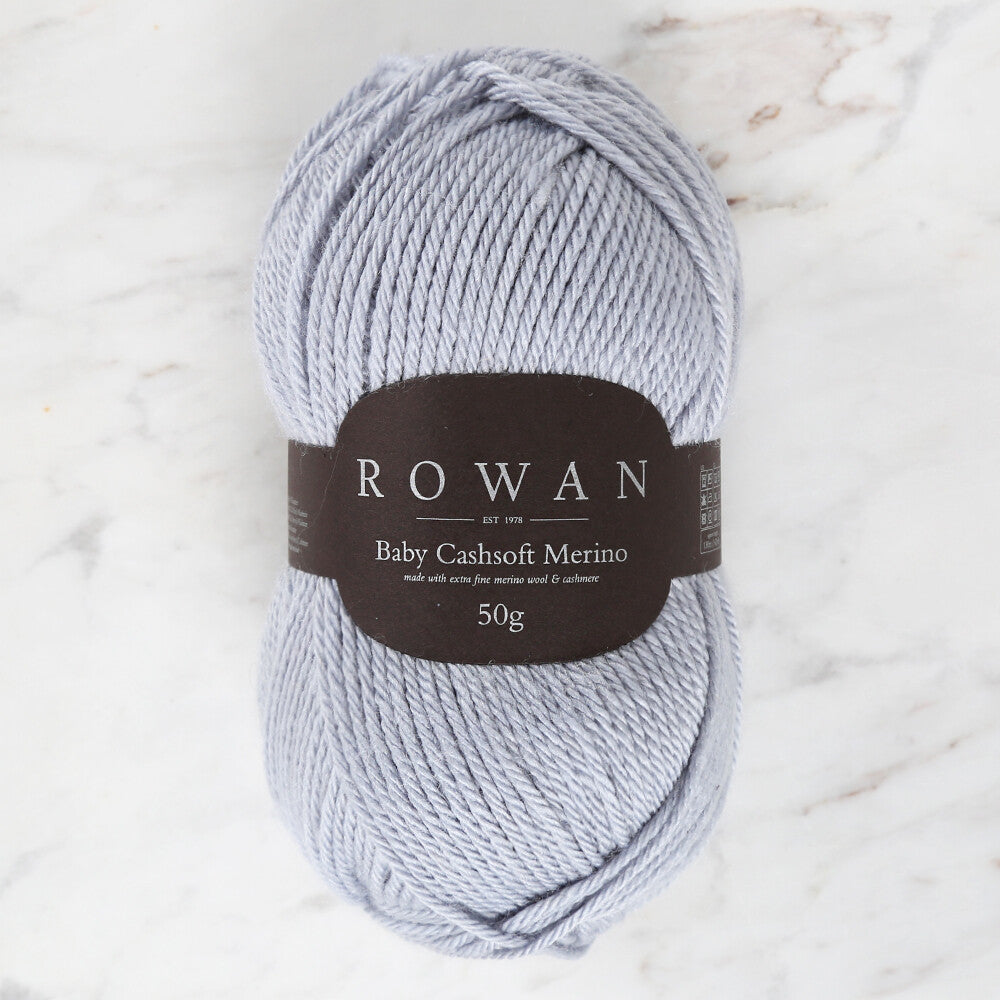 Rowan Baby Cashsoft Merino Yarn, Ice Blue - 00107