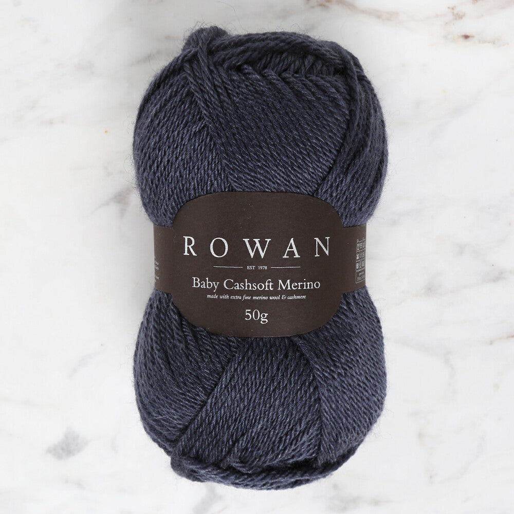 Rowan Baby Cashsoft Merino Yarn, Dark Grey - 00120