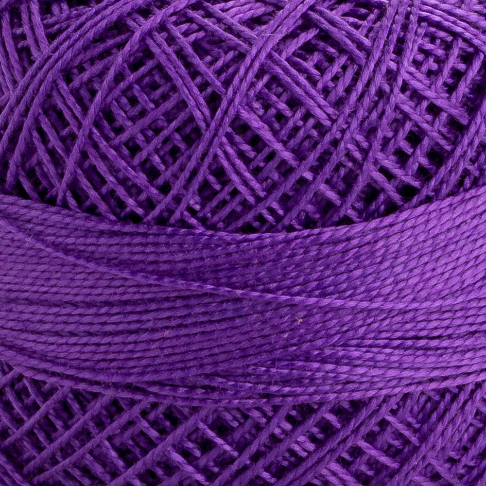 Domino Cotton Perle Size 12 Embroidery Thread (5 g), Purple - 4590012-00111