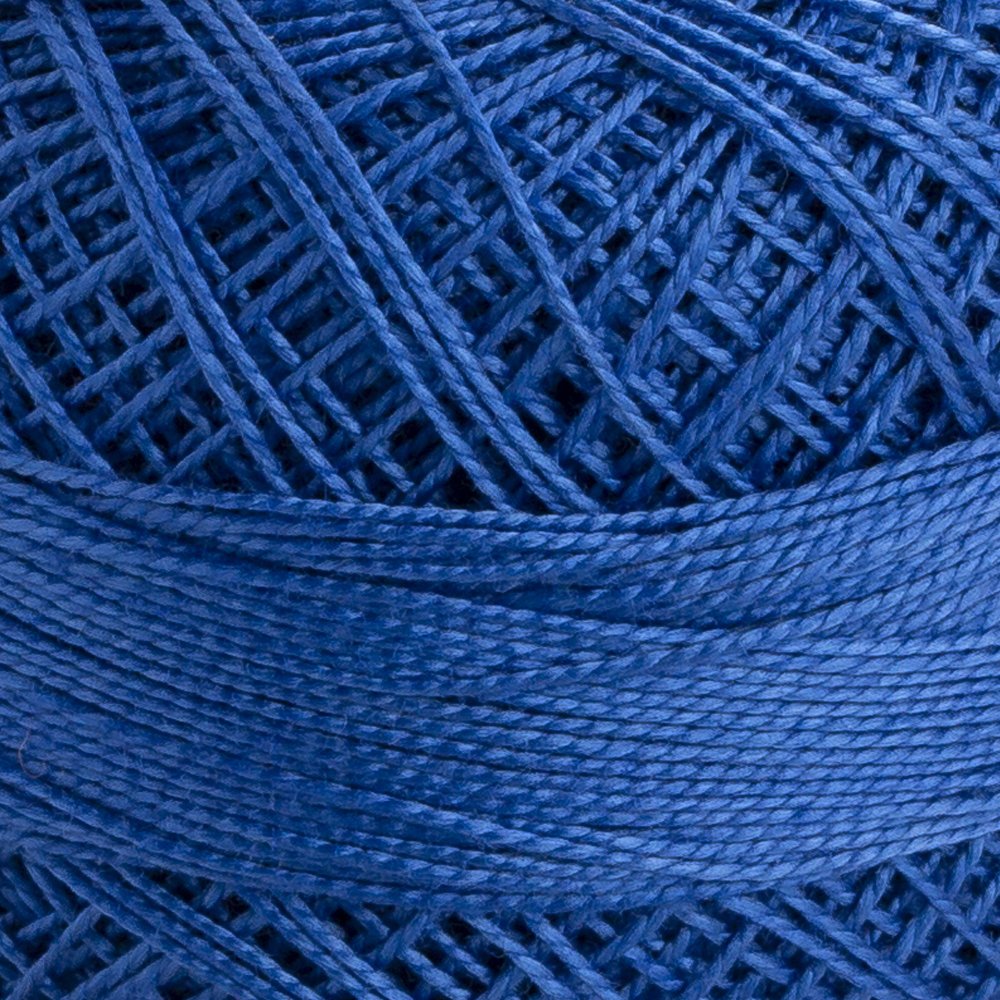 Domino Cotton Perle Size 12 Embroidery Thread (5 g), Saxe Blue - 4590012-00147