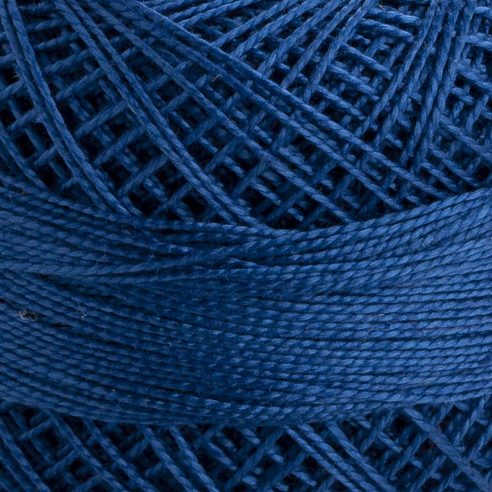 Domino Cotton Perle Size 12 Embroidery Thread (5 g), Blue - 4590012-00148