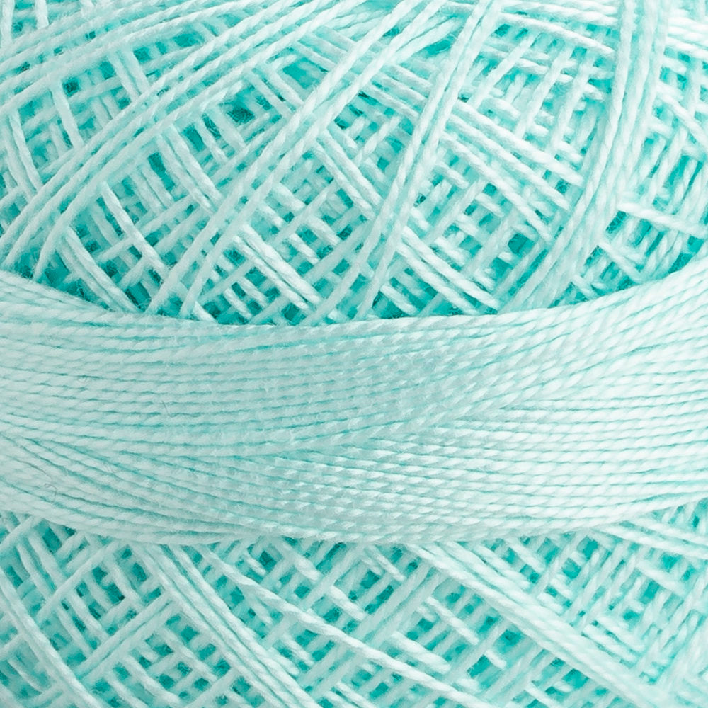 Domino Cotton Perle Size 12 Embroidery Thread (5 g), Mint - 4590012-01092