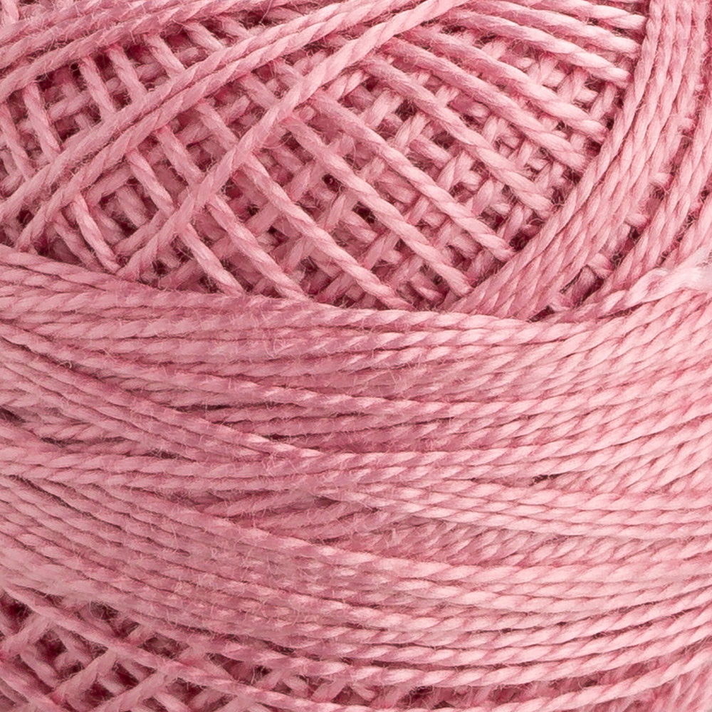 Domino Cotton Perle Size 8 Embroidery Thread (8 g), Dark Lilac - 4598008-01016