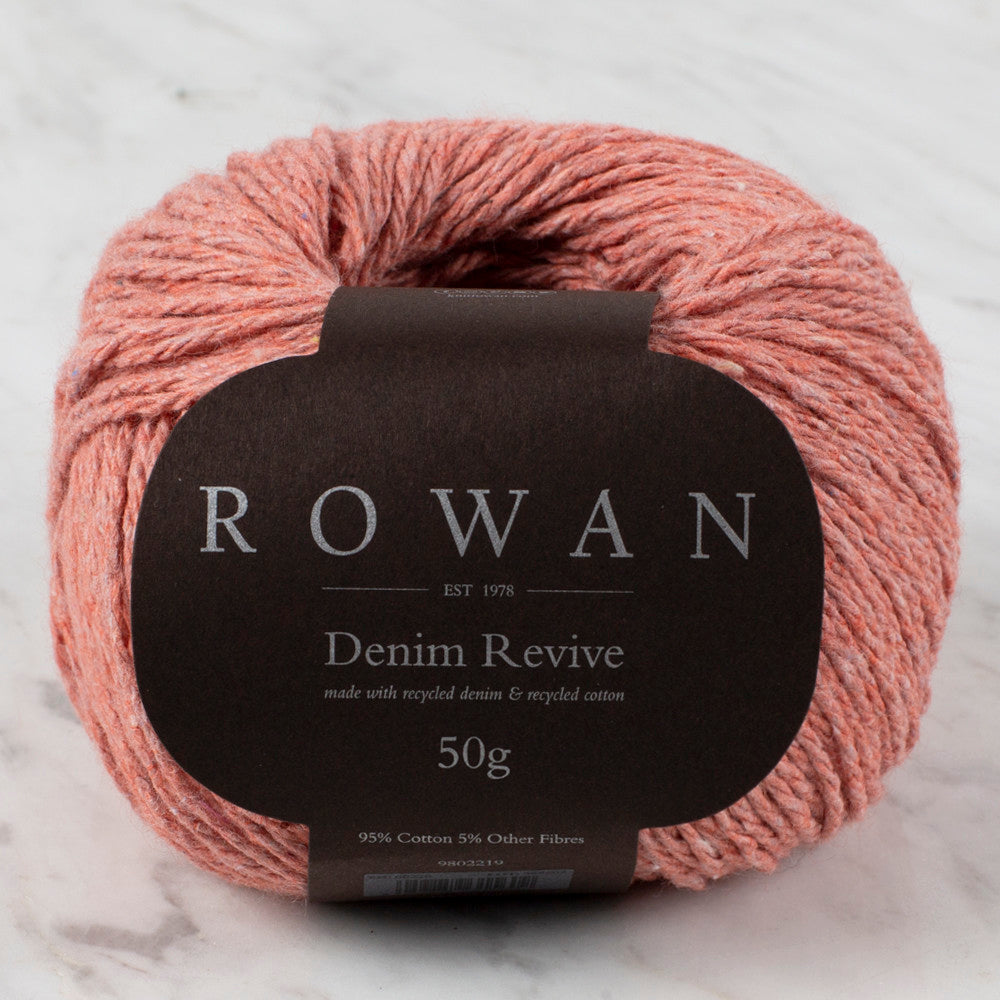Rowan Denim Revive 50gr Yarn, Coral - 00220