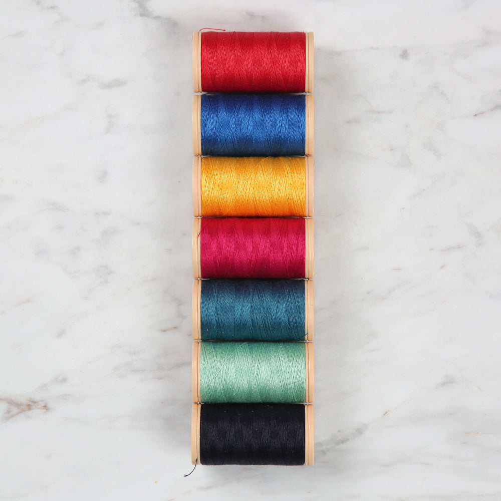 Mez Cotton Sewing Thread 7'Color - A25PSMC-DEE01