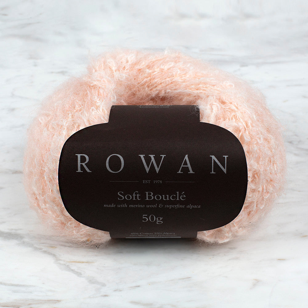 Rowan Soft Boucle Yarn, Shrimp - 601