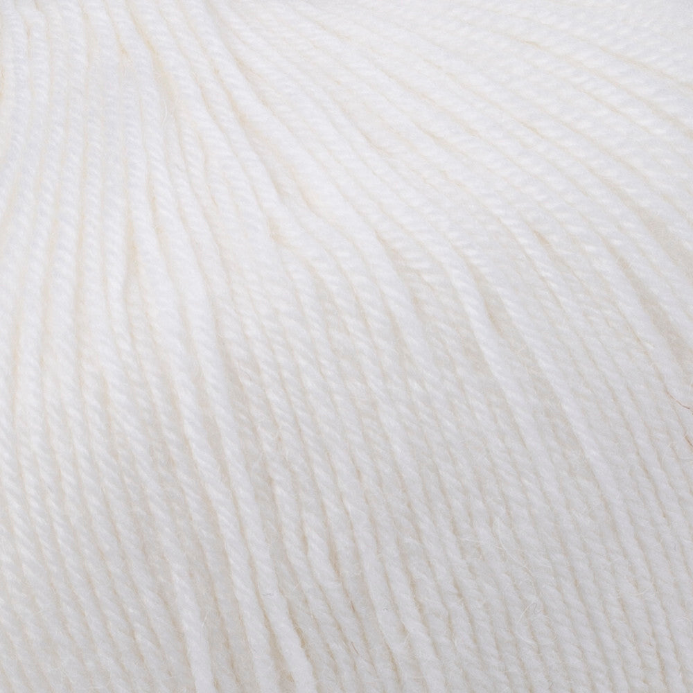 Schachenmayr Regia Premium Cashmere Knitting Yarn, White - 9801637 - 00001