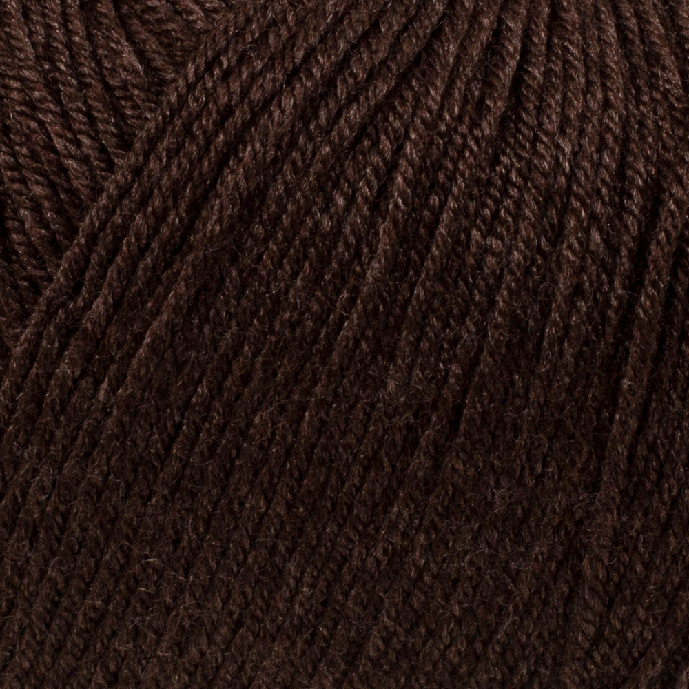 Schachenmayr Regia Premium Silk 4-ply Knitting Yarn, Dark Brown - 9801632 - 00089