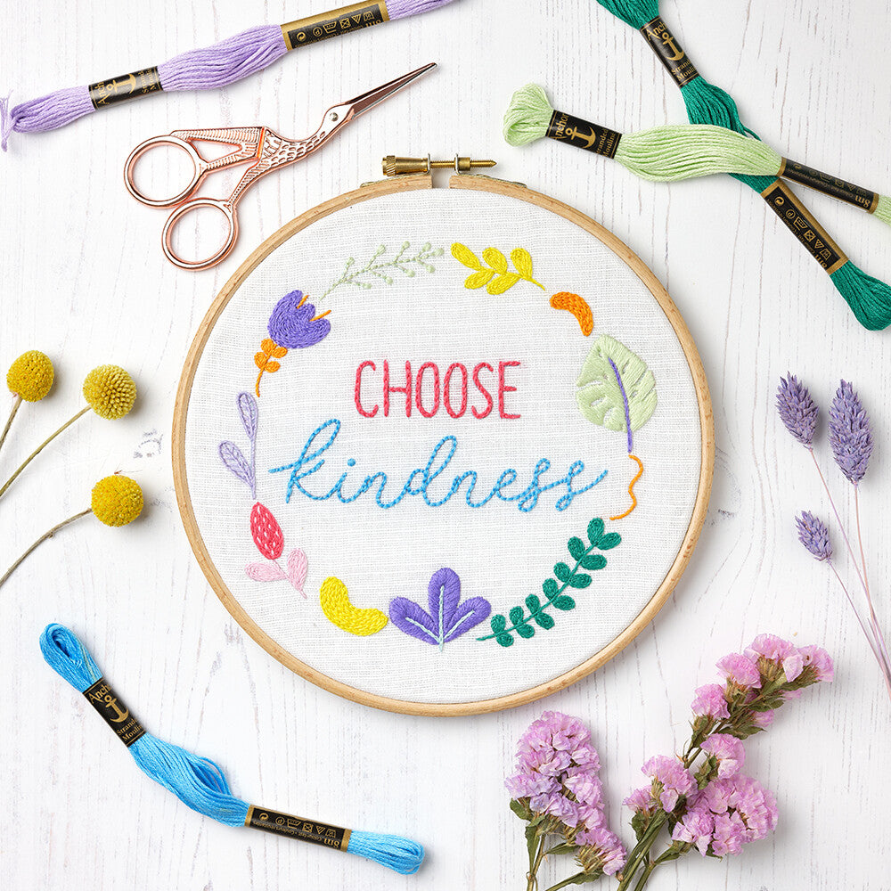 Anchor Embroidery Kit 20cm 7.87" DCF002