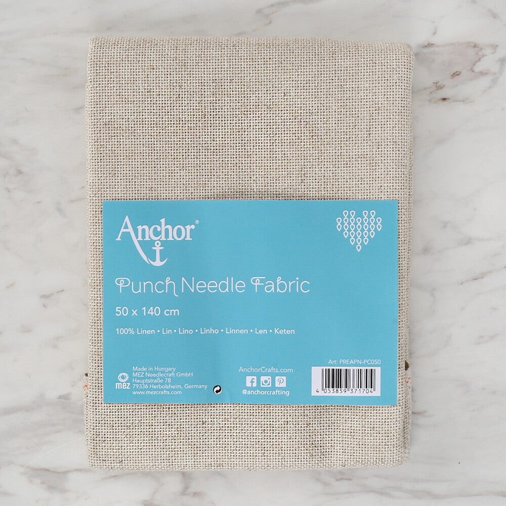 Anchor Punch Needle Fabric 50 x 140cm PREAPN-PC050