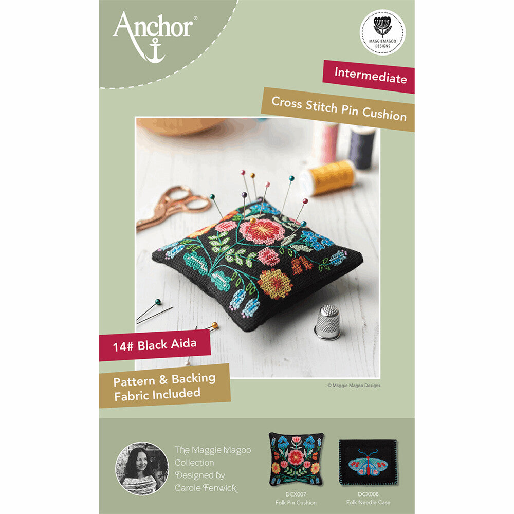 Anchor Embroidery Kit 11 x 11cm 4.33 x 4.33" DCX007
