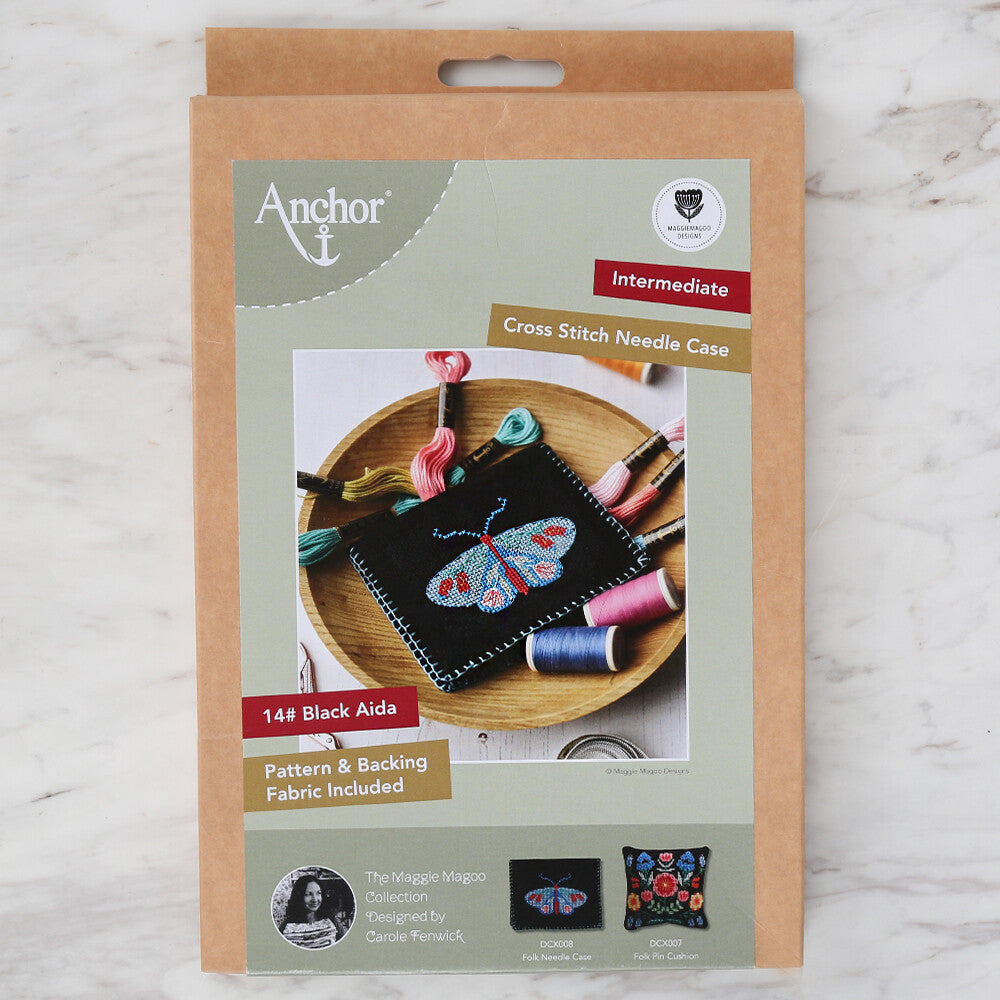 Anchor Embroidery Kit 12 x 10cm 4.72 x 3.94" DCX008