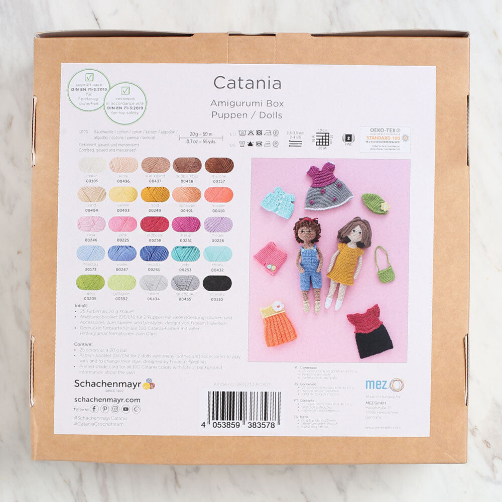 Schachenmayr Catania Amigurumi Set Dolls 9891210-BOX03