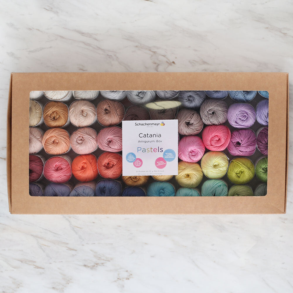 Schachenmayr Catania Amigurumi Set Pastel Colors 9891210-BOX02