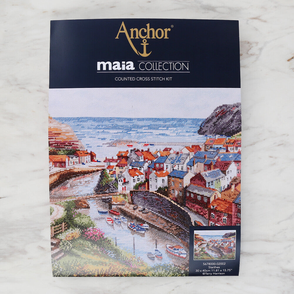 Anchor Maia Cross Stitch Kit 30 x 40cm 11.81 x 15.75