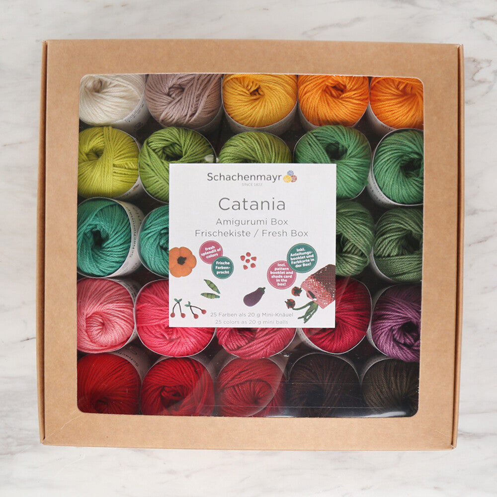 Schachenmayr Catania Amigurumi Set Frischekiste/ Fresh Box 9891210-BOX09