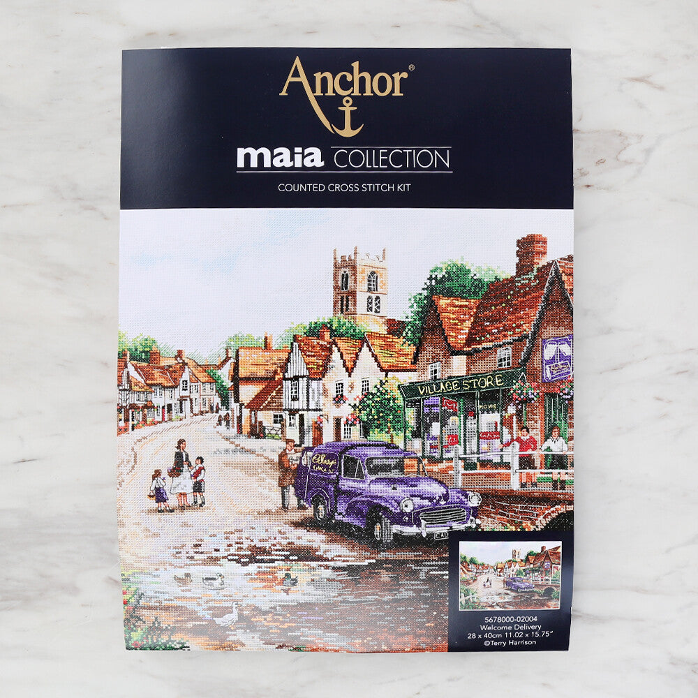 Anchor Maia Cross Stitch Kit 28 x 40cm 11.02 x 15.75" - 5678000-02004