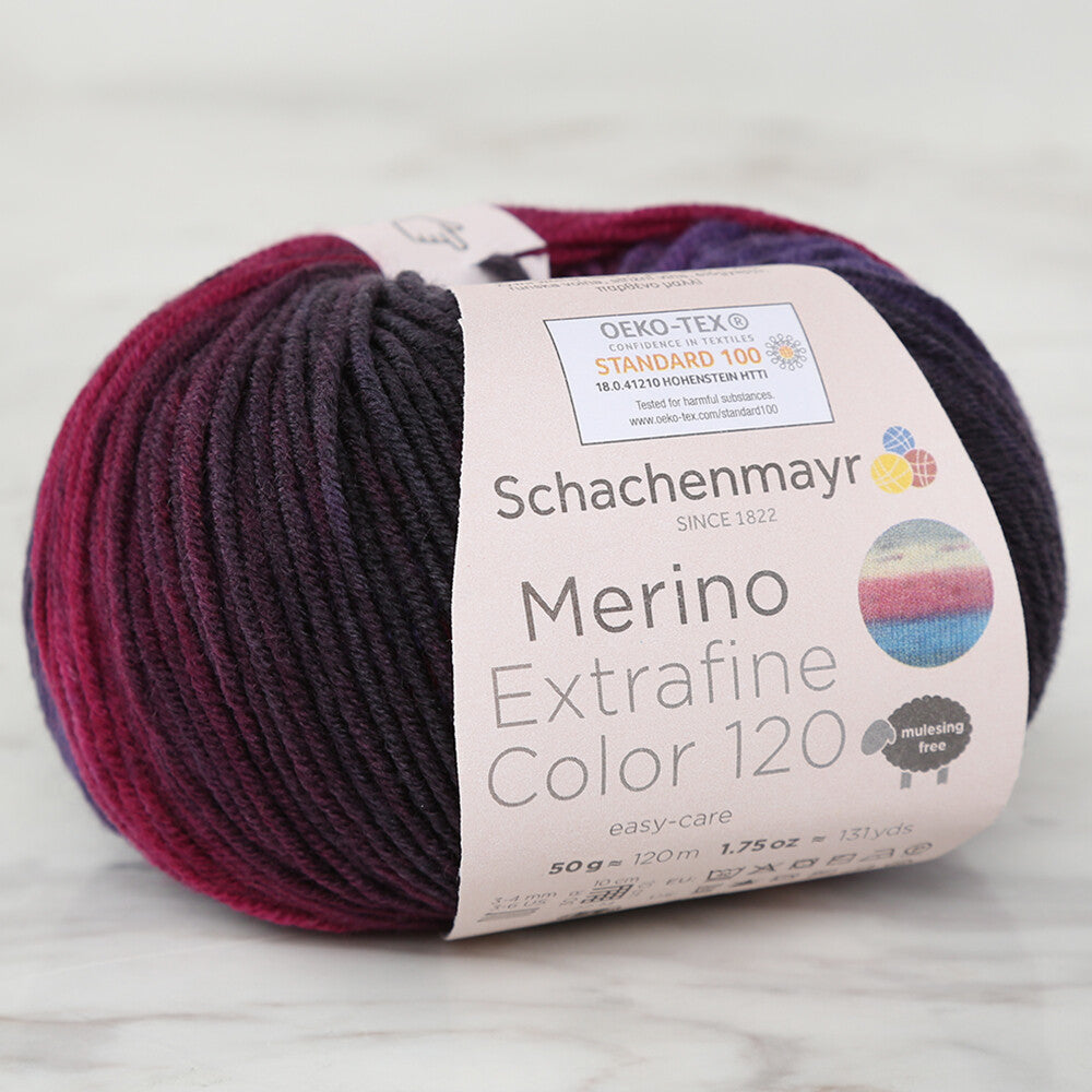 Schachenmayr Merino Extrafine Color 120, Variegated - 000472