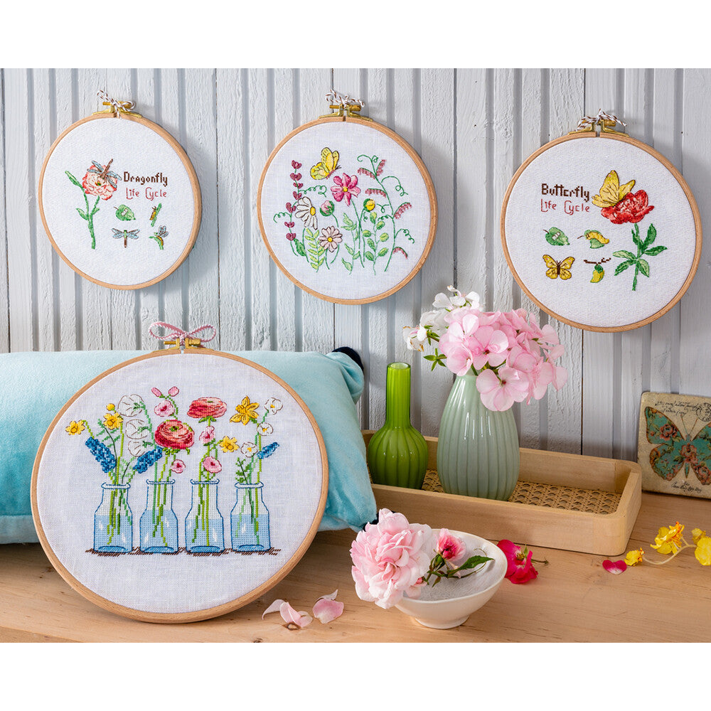 Anchor Embroidery Kit 20 x 17cm 8 x 6.64" DCX012