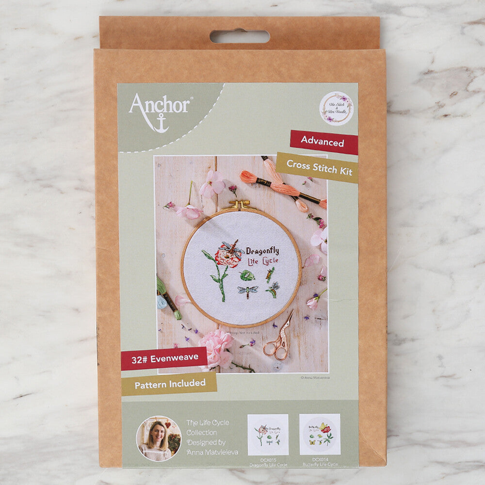 Anchor Embroidery Kit 13 x 11cm 5.11 x 4.33" DCX015