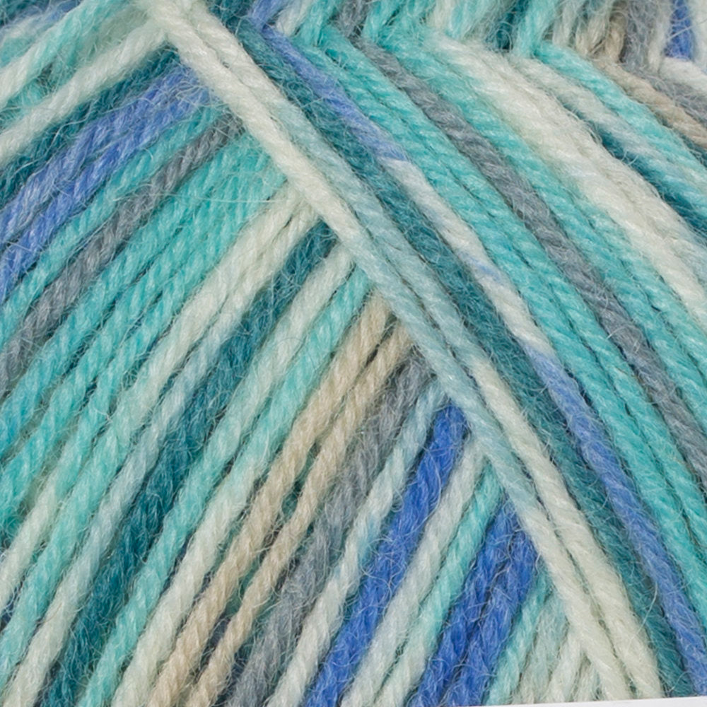 Schachenmayr Regia 4-Ply 50gr Color Sock Yarn, Multi Blue - 9801281-07202