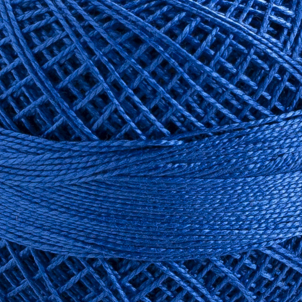 Domino Cotton Perle Size 12 Embroidery Thread (5 g), Dark Blue - 4590012-K0029