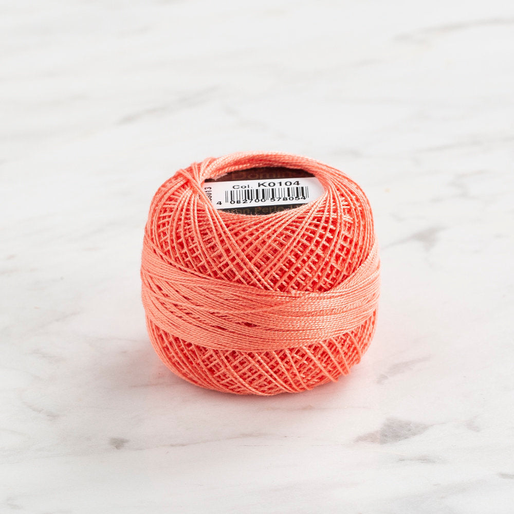 Domino Cotton Perle Size 12 Embroidery Thread (5 g), Light pink - 4590012-K0104