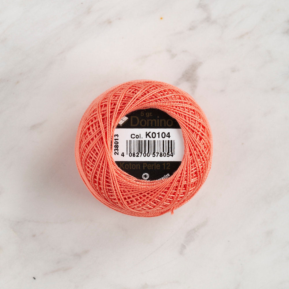 Domino Cotton Perle Size 12 Embroidery Thread (5 g), Light pink - 4590012-K0104