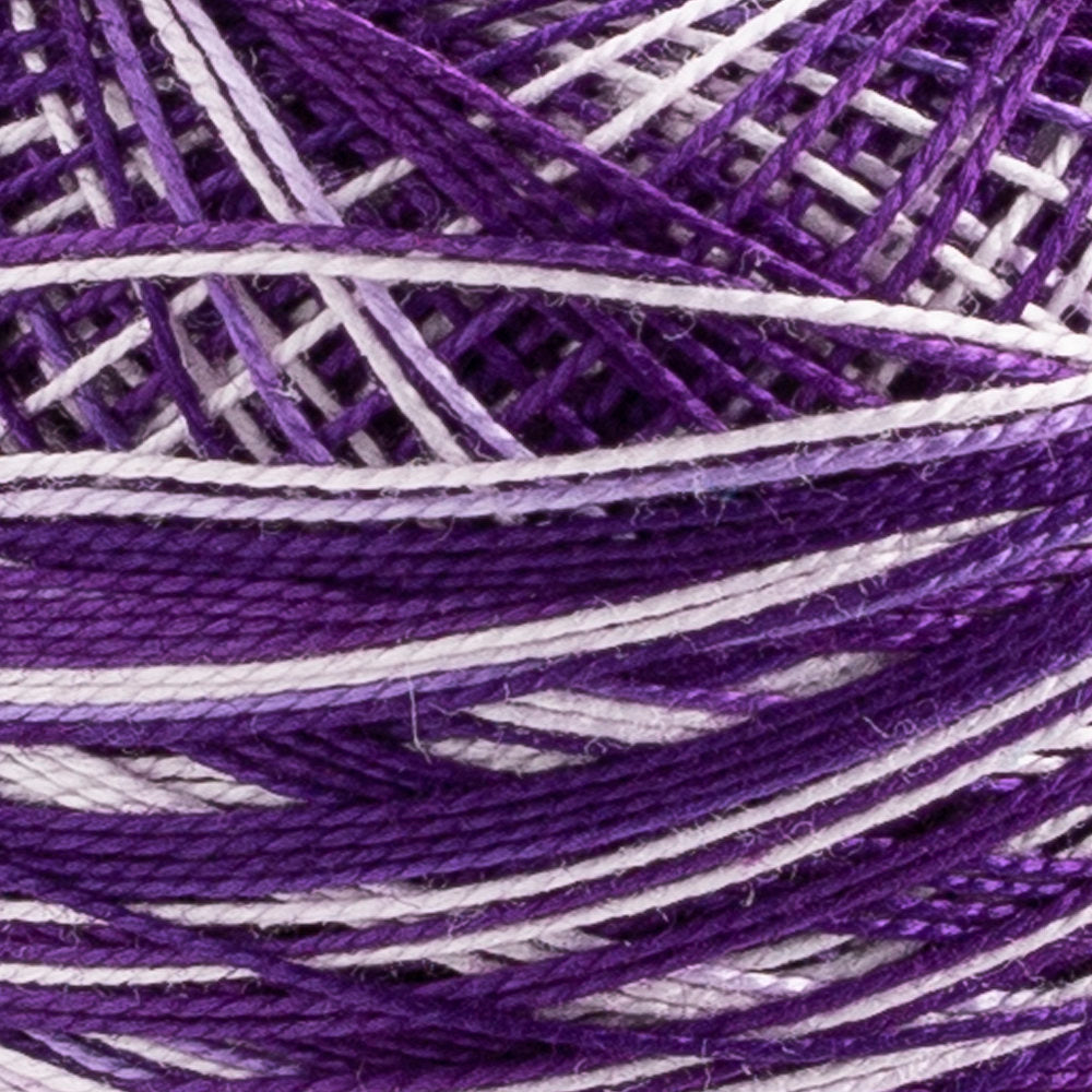 Domino Cotton Perle Size 12 Embroidery Thread (5 g), Variegated - 4590012-K0124