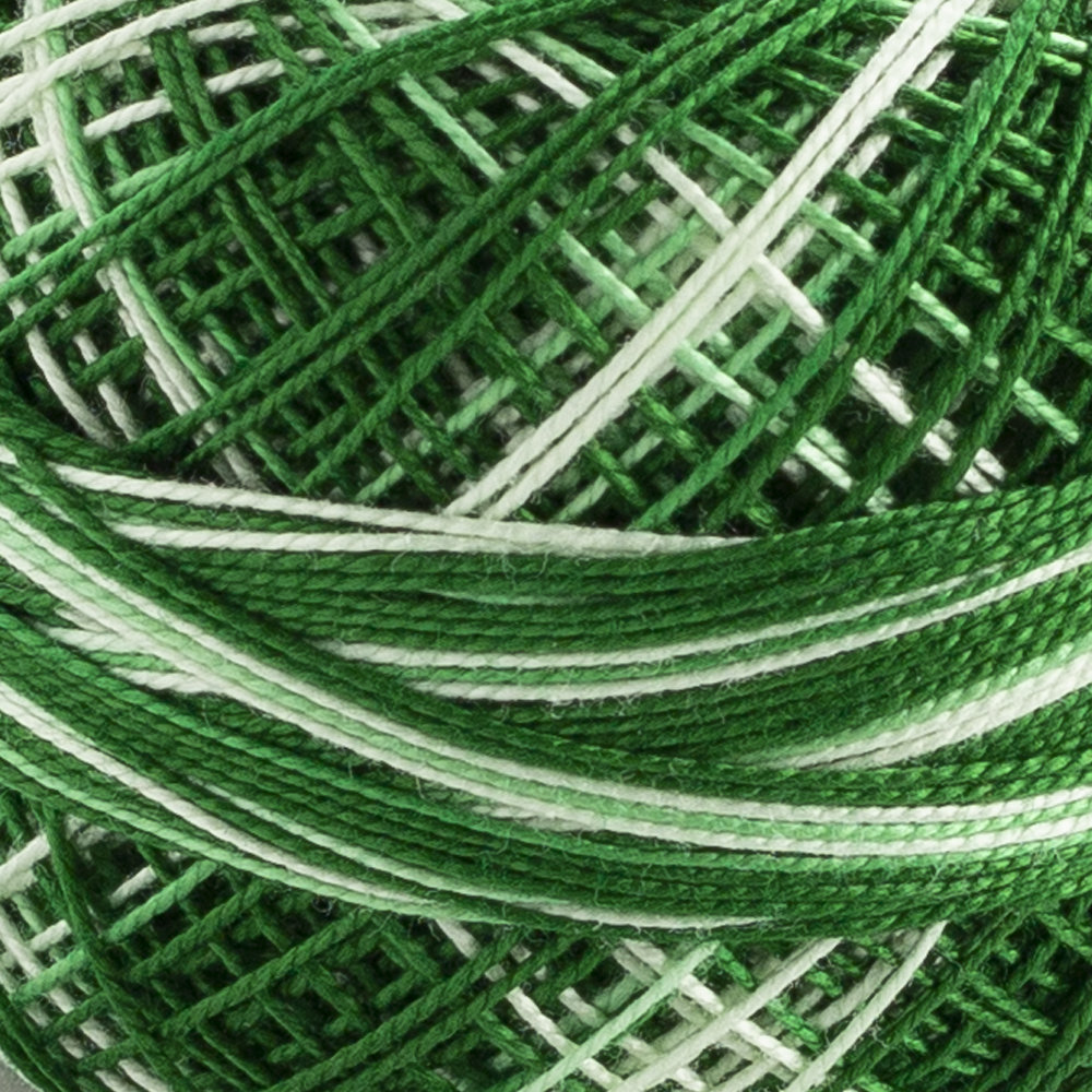 Domino Cotton Perle Size 12 Embroidery Thread (5 g), Variegated - 4590012-K0125