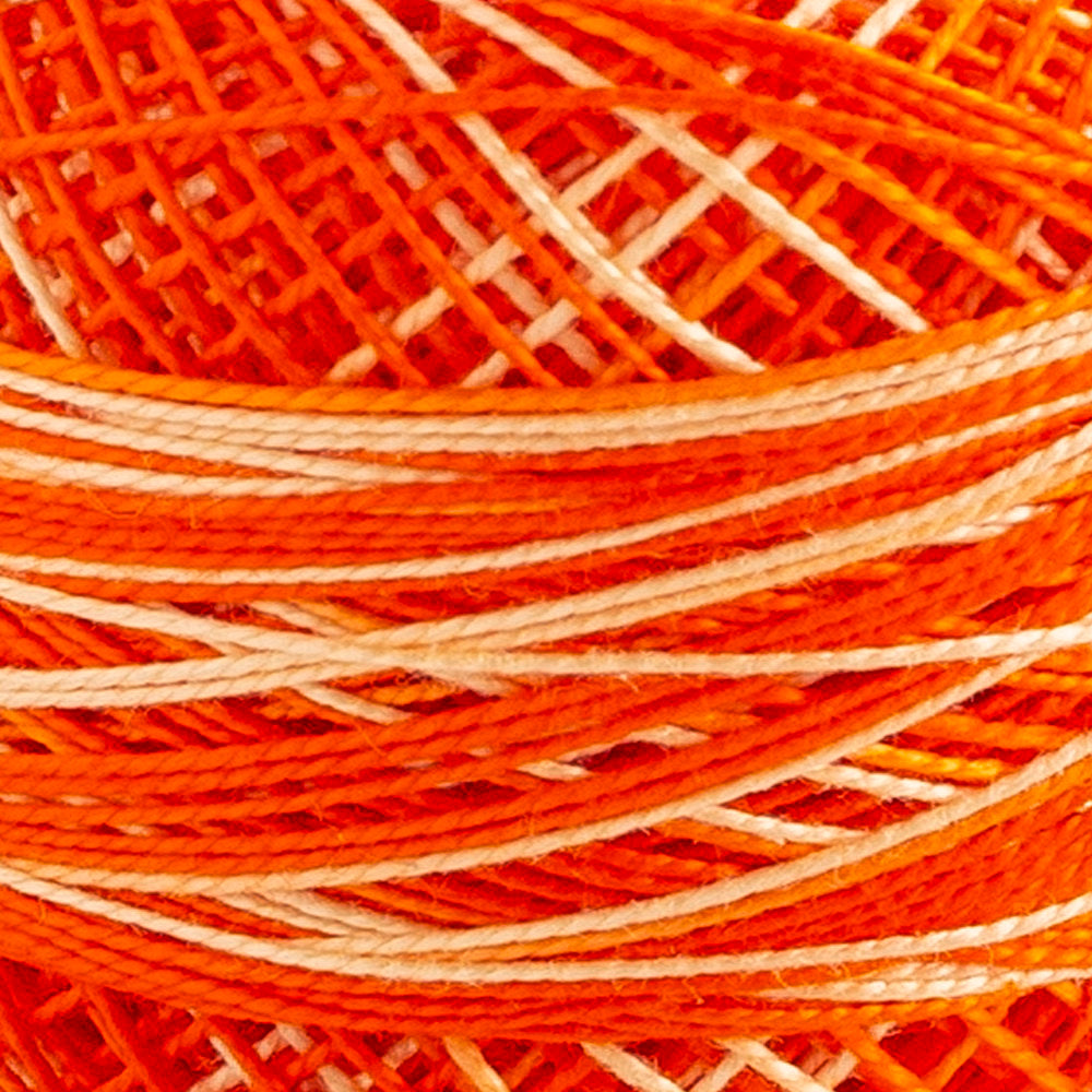 Domino Cotton Perle Size 12 Embroidery Thread (5 g), Variegated - 4590012-K0169