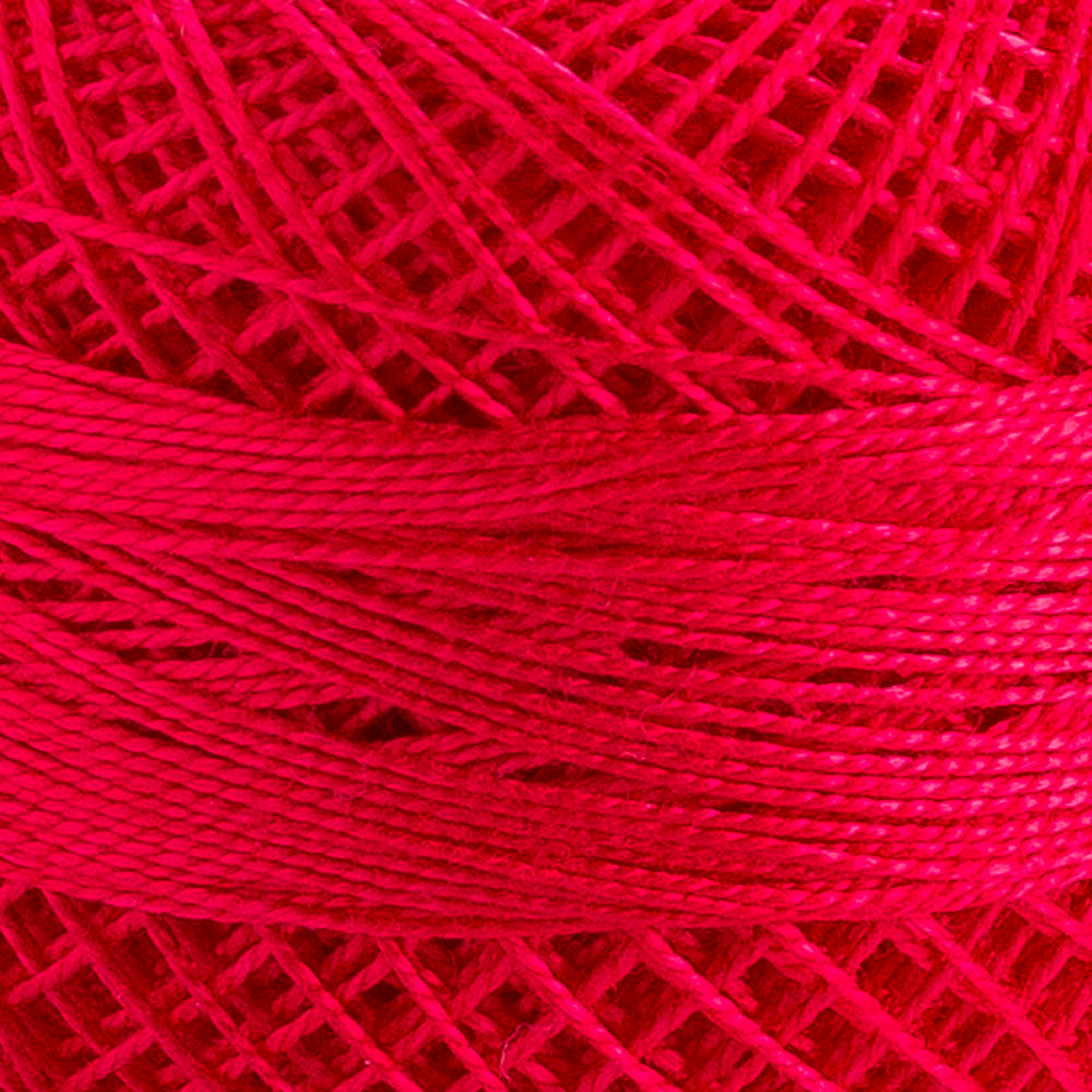 Domino Cotton Perle Size 12 Embroidery Thread (5 g), Fuschia - 4590012-K0177