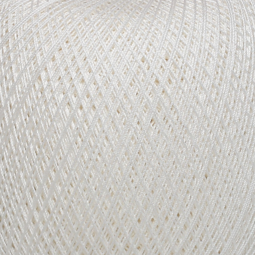 Anchor 6-Ply No:26 100 g Mercerized Cotton Lace Yarn, White