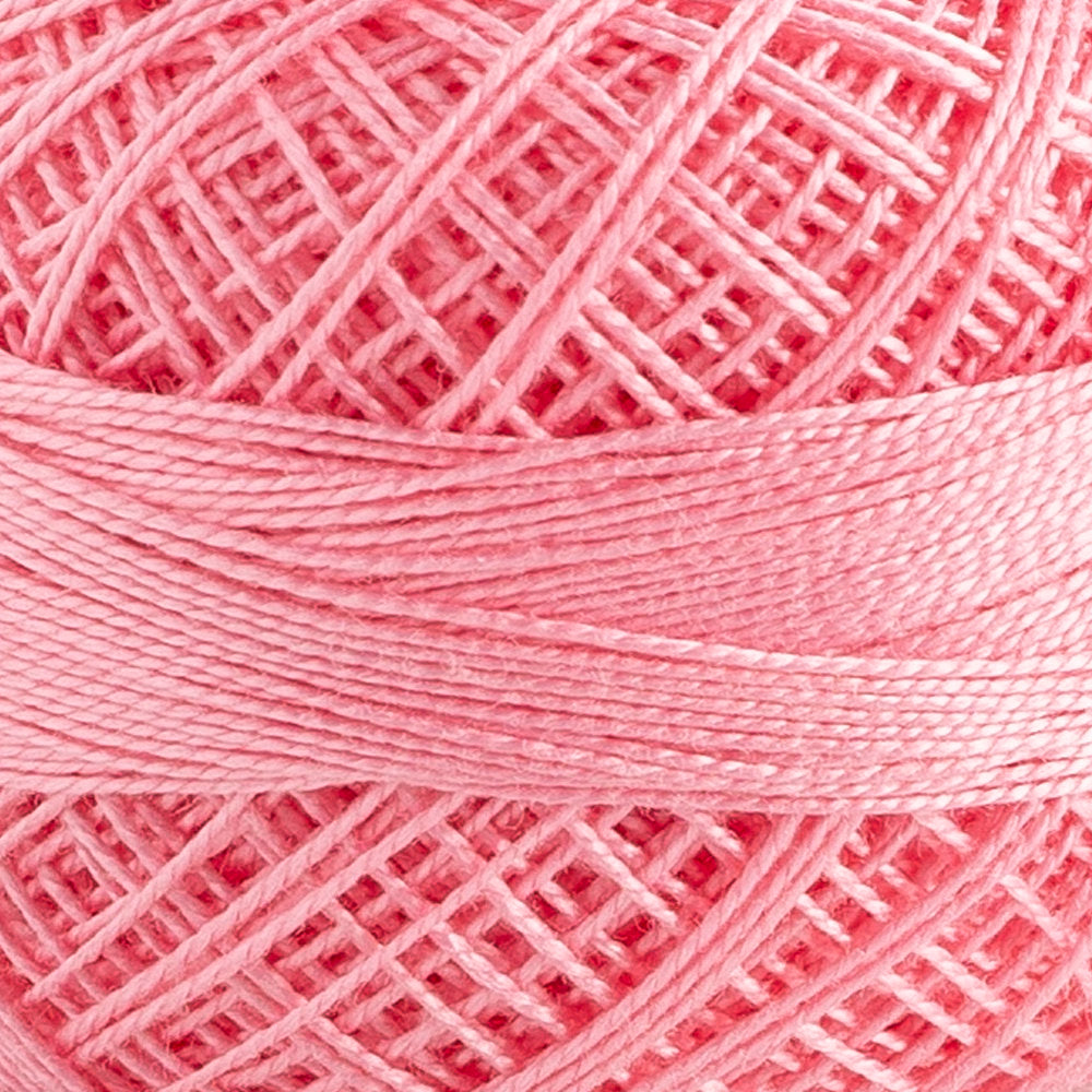 Domino Cotton Perle Size 12 Embroidery Thread (5 g), Pink - 4590012-50