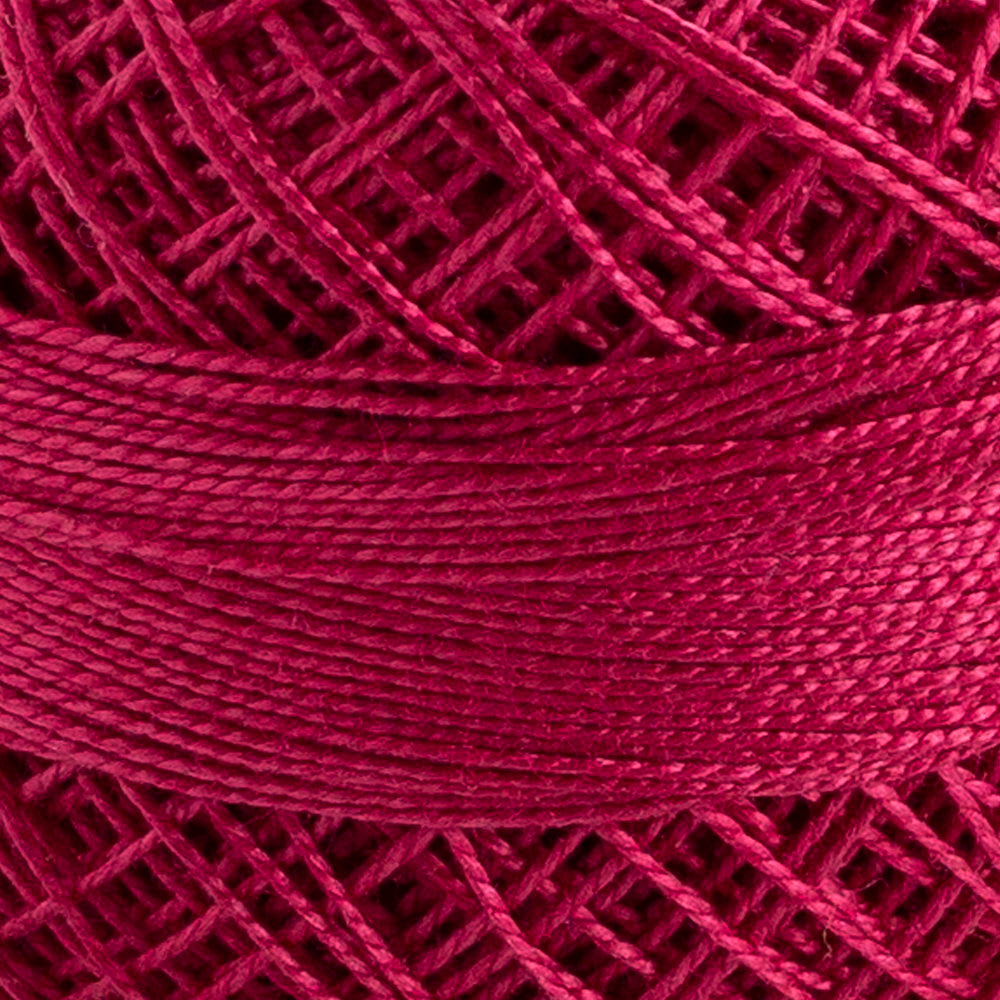 Domino Cotton Perle Size 12 Embroidery Thread (5 g), Plum - 4590012-69