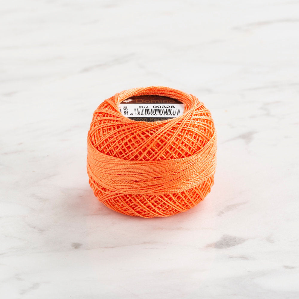 Domino Cotton Perle Size 12 Embroidery Thread (5 g), Light pink - 4590012-328