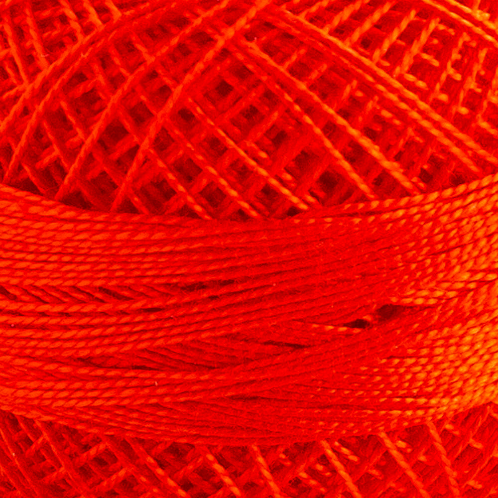 Domino Cotton Perle Size 12 Embroidery Thread (5 g), Red - 4590012-335