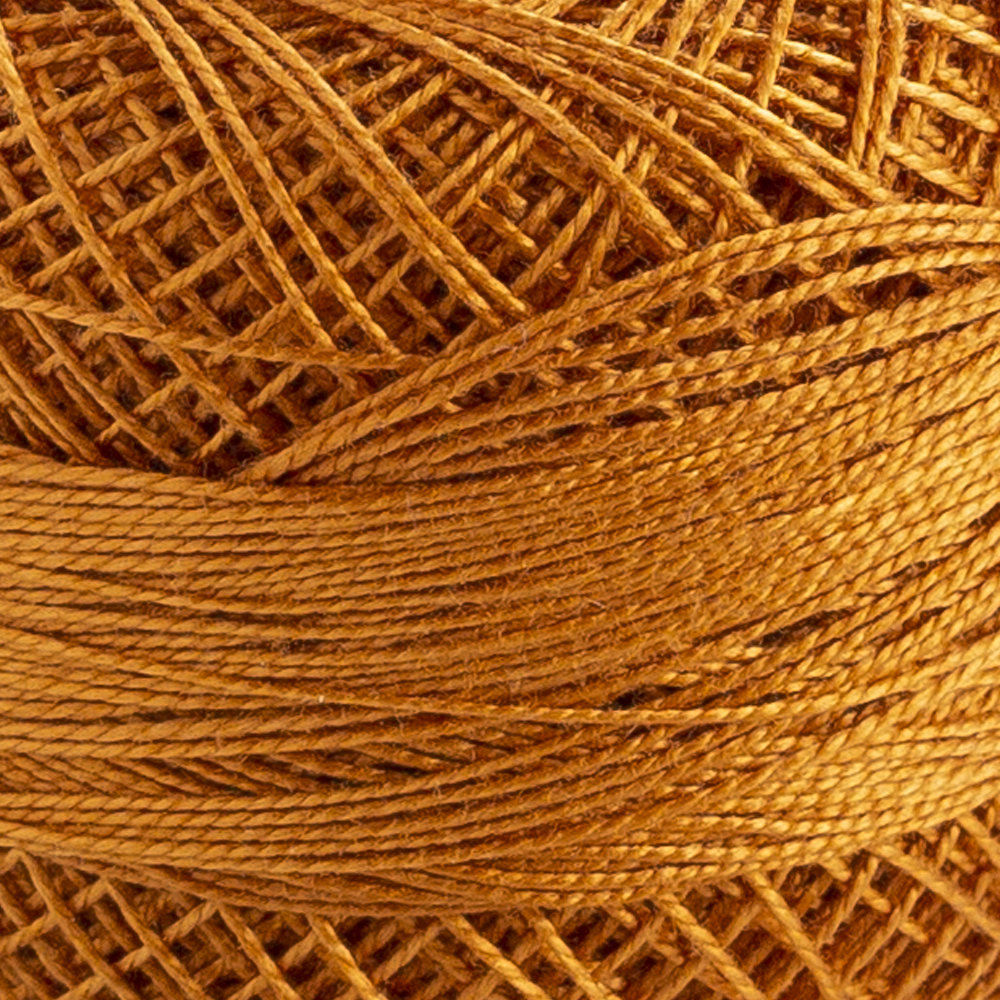 Domino Cotton Perle Size 12 Embroidery Thread (5 g), Brown - 4590012-K01046